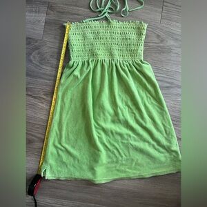 Juicy Couture Green Strapless Dress